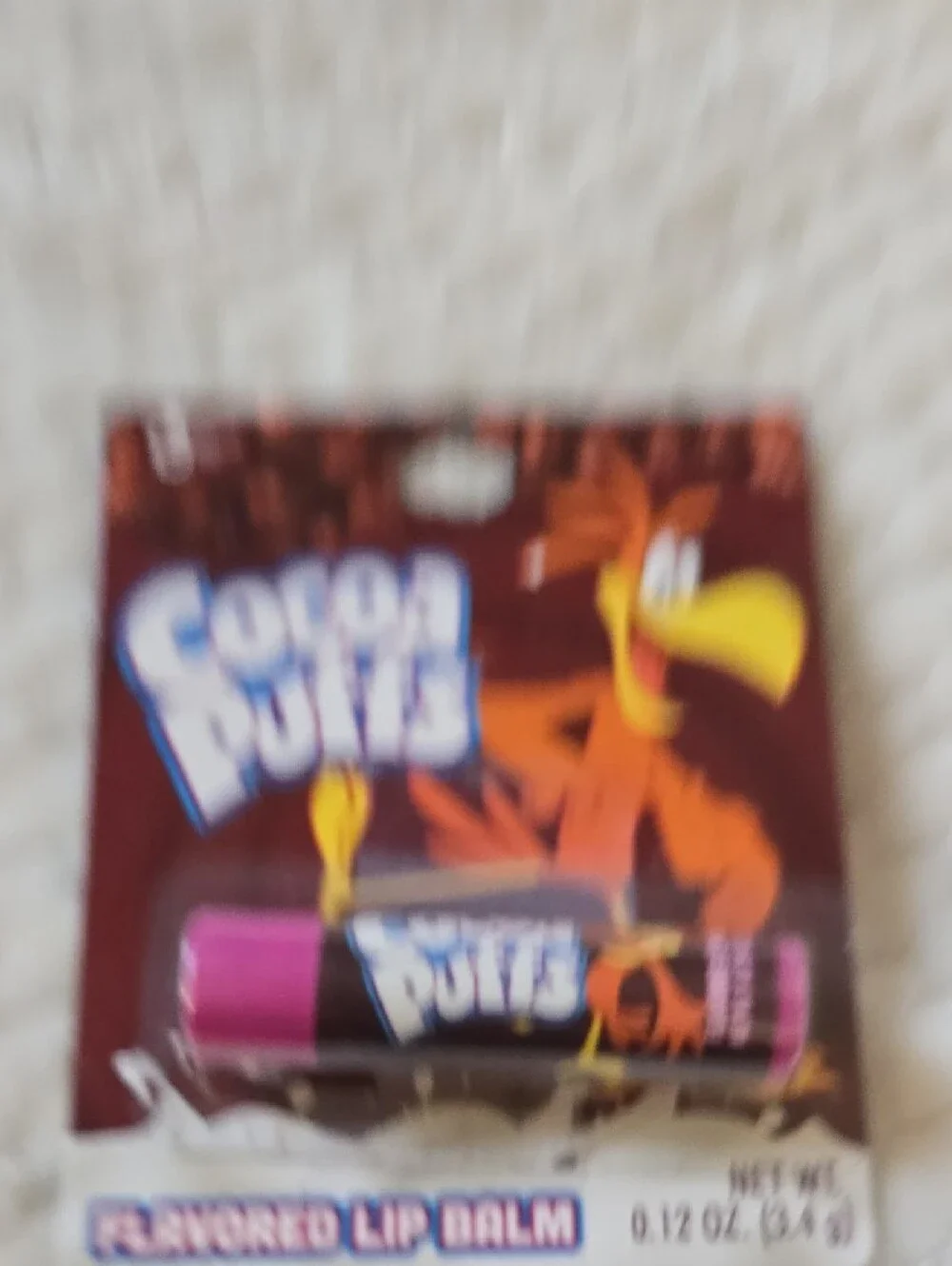 NWT Count Chocula & Cocoa Puffs Flavored Lip Balm Duo - Black & Pink